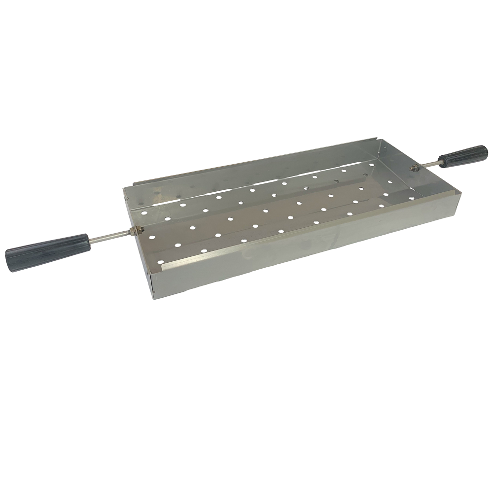 Edelstahl Kohlekasten für Thüros B2 Baikal Tischgrill (ohne Griffe)